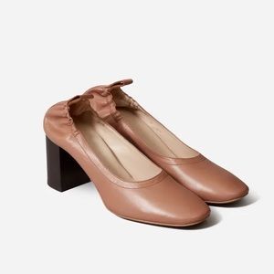 *SOLD* Everlane Nude/Pecan Day High Heels